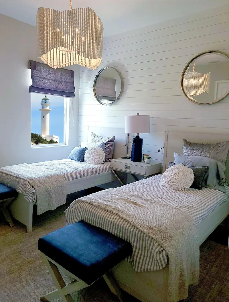 Quarto Duplo, em Pousada Mar Calmo (pousada em Garopaba)